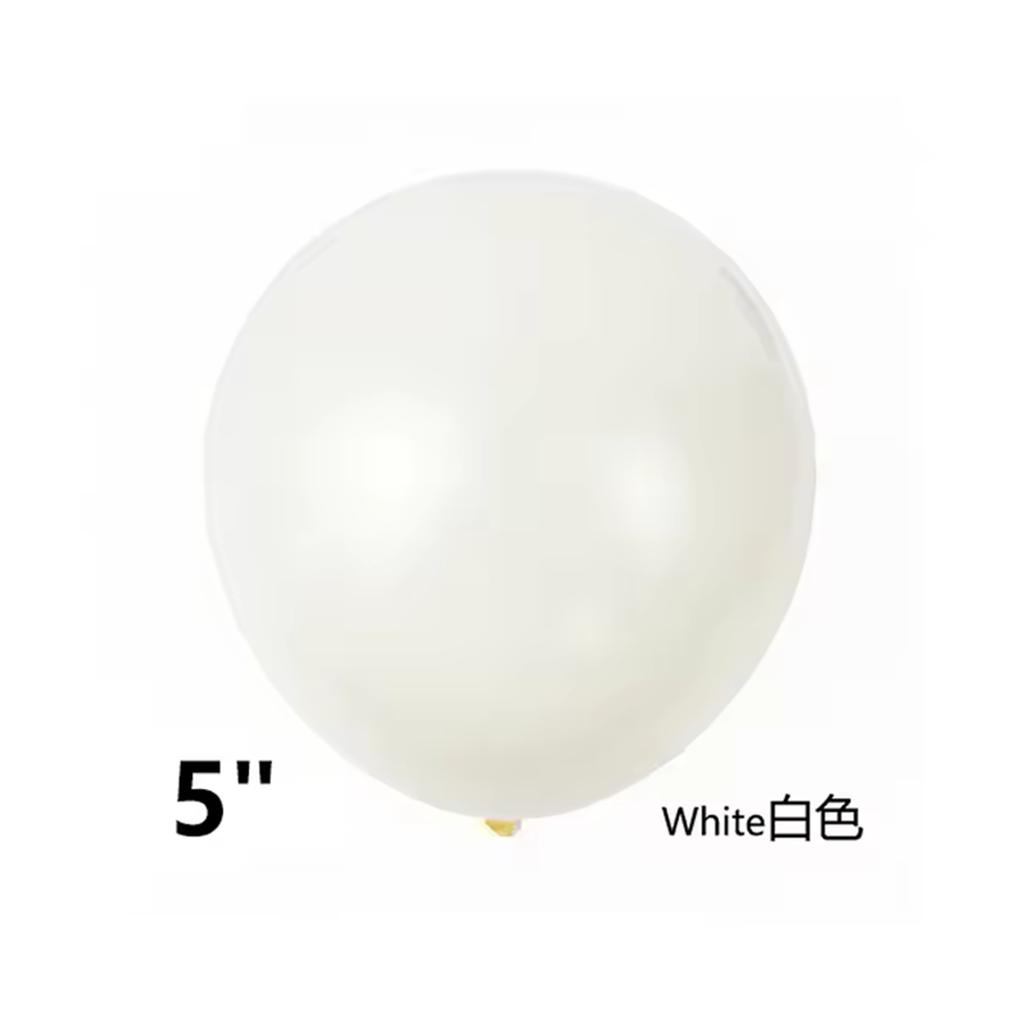 5 Inch Matte Round Balloon Arch Retro Blend Set Birthday Party Wedding Engagement Decoration Christmas Bar KTV Arrangement