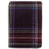 Autumn and winter black plaid scarf imitation cashmere large square scarf shawl women