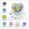 30pcs 15mm Colour AB Butterfly Shape Acrylic Beads Loose Spacer Beads for Jewelry Makeing DIY Accessories
