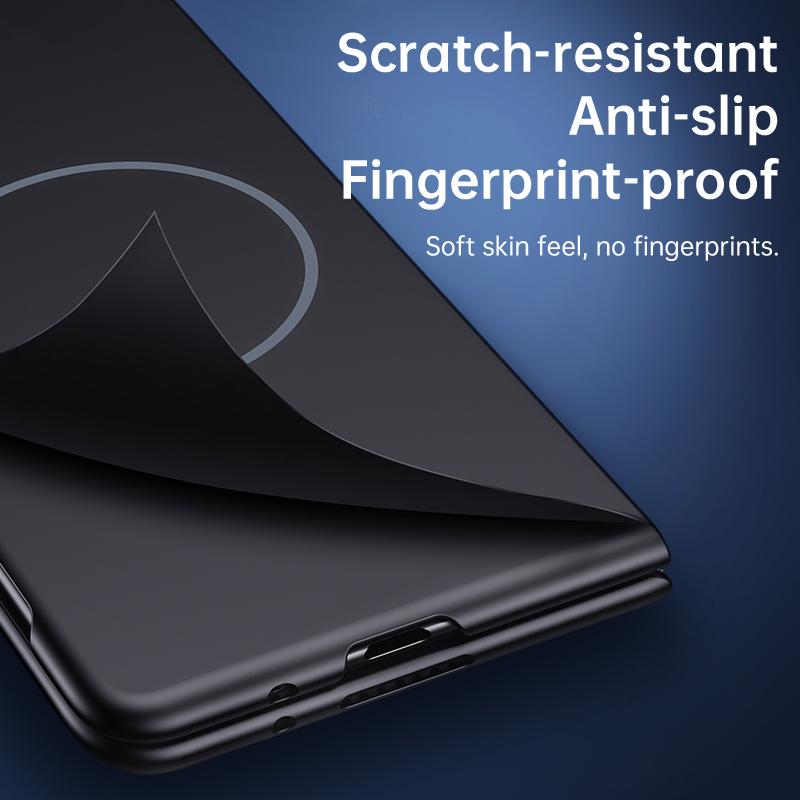 Ultra Thin Frameless Magnetic Shockproof Case For Google Pixel 10 9 Pro Fold Pixel Fold Wireless Charging Frosted Hard PC Cover