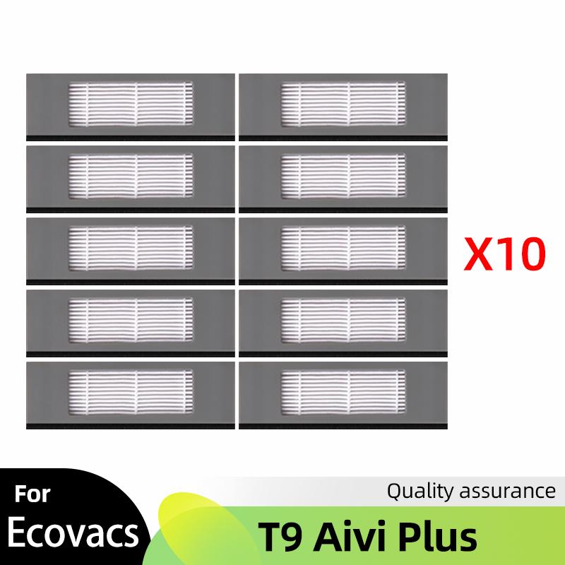 Fit For Ecovacs Debot T9 Aivi Plus Main Side Brush Hepa Filter Mop Cloths Rag Dustbin Dust Box Replacement Accessory