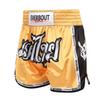 Mens Quick-Dry Muay Thai Shorts Breathable Martial Arts Training Pants Boxing Kickboxing Gym Workout
