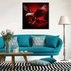 New Arrival 5D DIY Full Circle Diamond Painting "Red Flying Eagle" Embroidery Cross Stitch Home Decor Gift