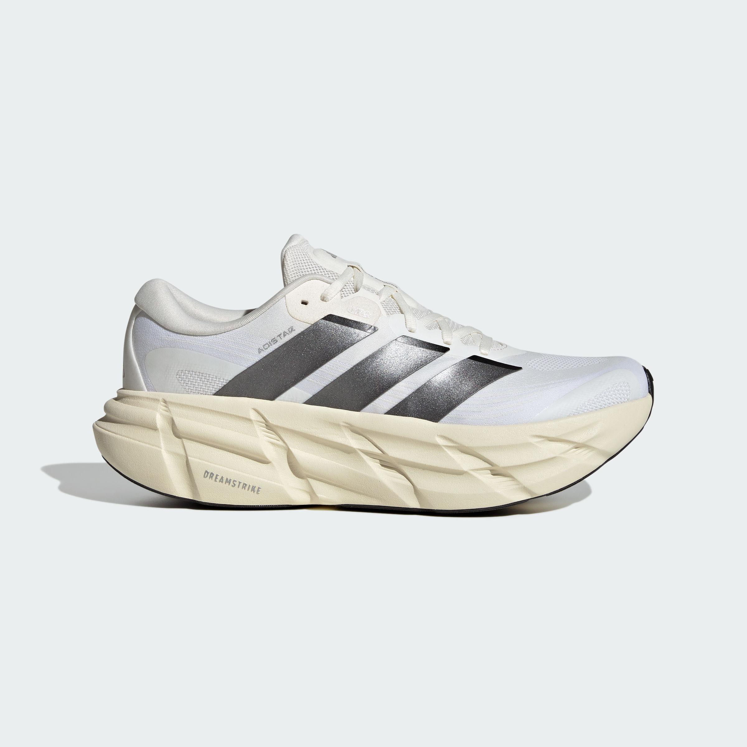 Adidas Running Shoes Men s White/Bright Metallic Iron Gray/Black 39