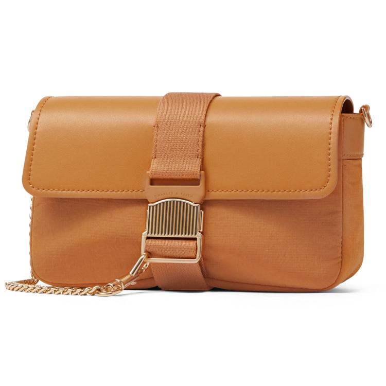 New CHARLES&KEITH Small Ck Shoulder Bag, Crossbody Bag Trumpets Women's Multicolor CK2-20270815