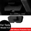 For Tesla Model YJuniper 2025 Model 3 Highland OBD Diagnostic Connector Cap Silicone Vehicle Port Dust Protector Automotive OBD