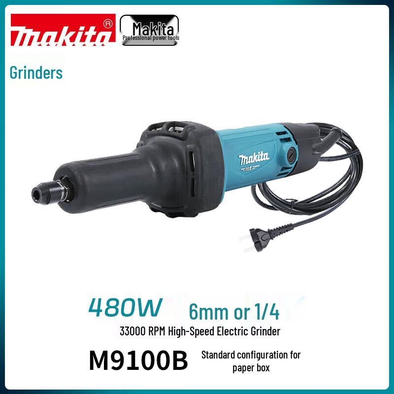

Makita M9100B Electric Die Grinder CN plug (adapter included)