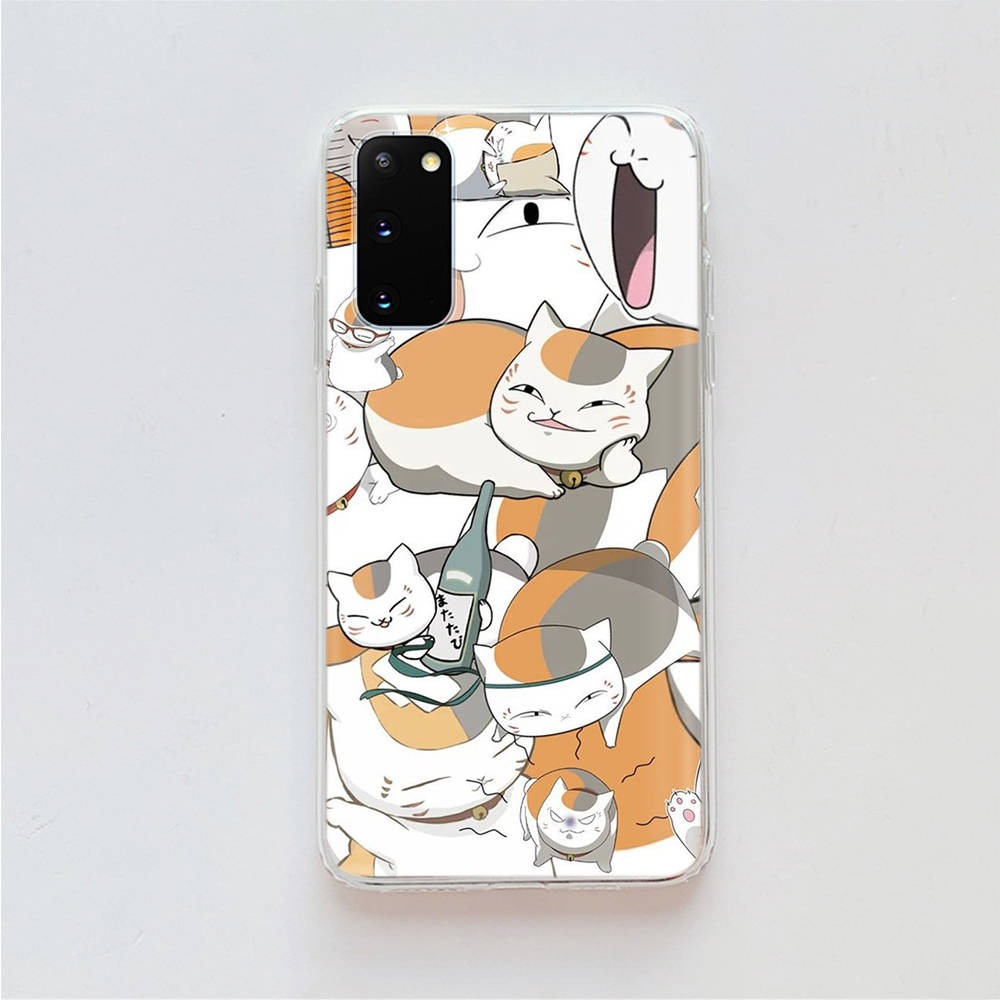 

AD78 Natsume Yuujinchou прозрачный чехол для Samsung A04 A14 A23 A34 A54 M23 M33 M52 M53 Realme 10 9 C30S C35 C55 VIVO Y02 Y21 Y33S Y51 X80 V25 чехол Realme C35 ирис
