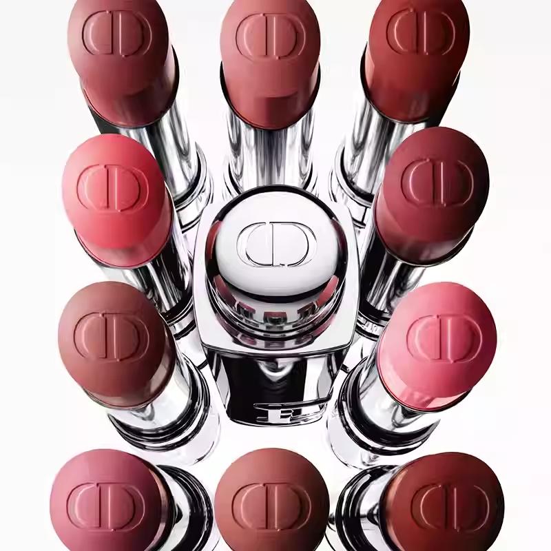 DIOR Lipstick #599-Mirror light + presbyopic denim twill shell without gift box gift bag