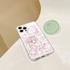 Cozy Pink Bedroom Anime Girl Phone Case For iPhone 17 16 15 14 13 11 12 Pro Max Mini Plus Shockproof Transparent Soft TPU