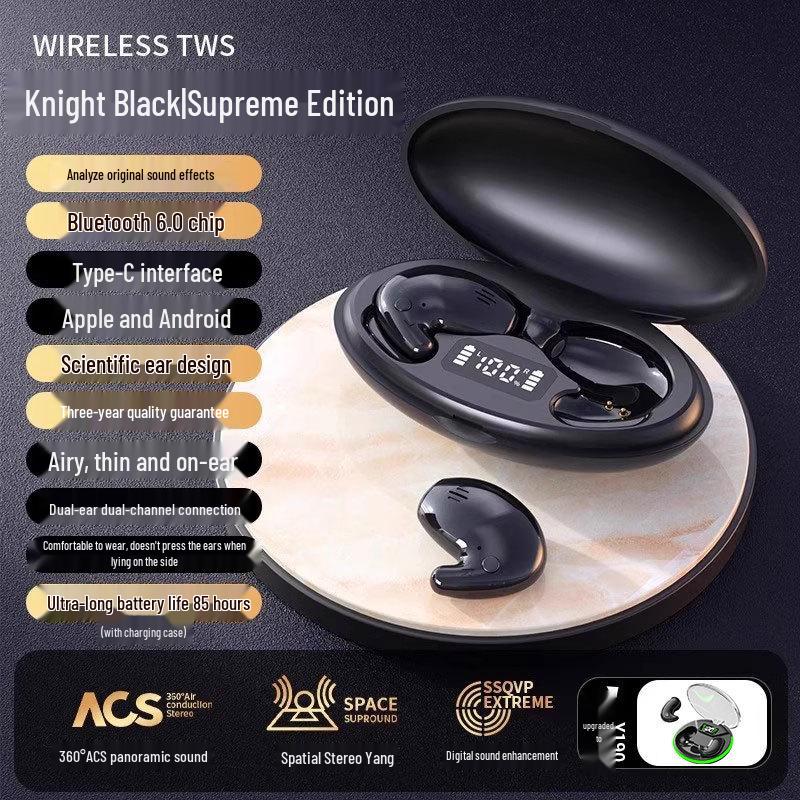 2025 Bone Conduction Wireless Headphones: High-End, Painless, Long-Wear, Ultra-Long Battery for Sleep