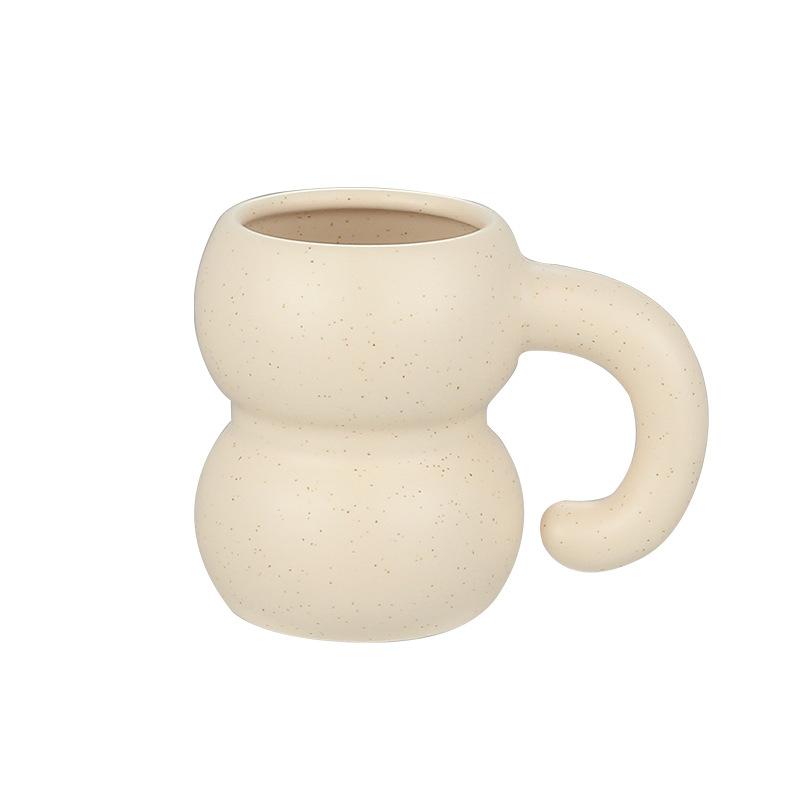 

Інопланетна керамічна кружка Креативна офісна чашка для води Сучасний стиль Дім Сніданок Напої Подарунки Пара Післяобідній чай Лате Кавова чашка 301-400ml