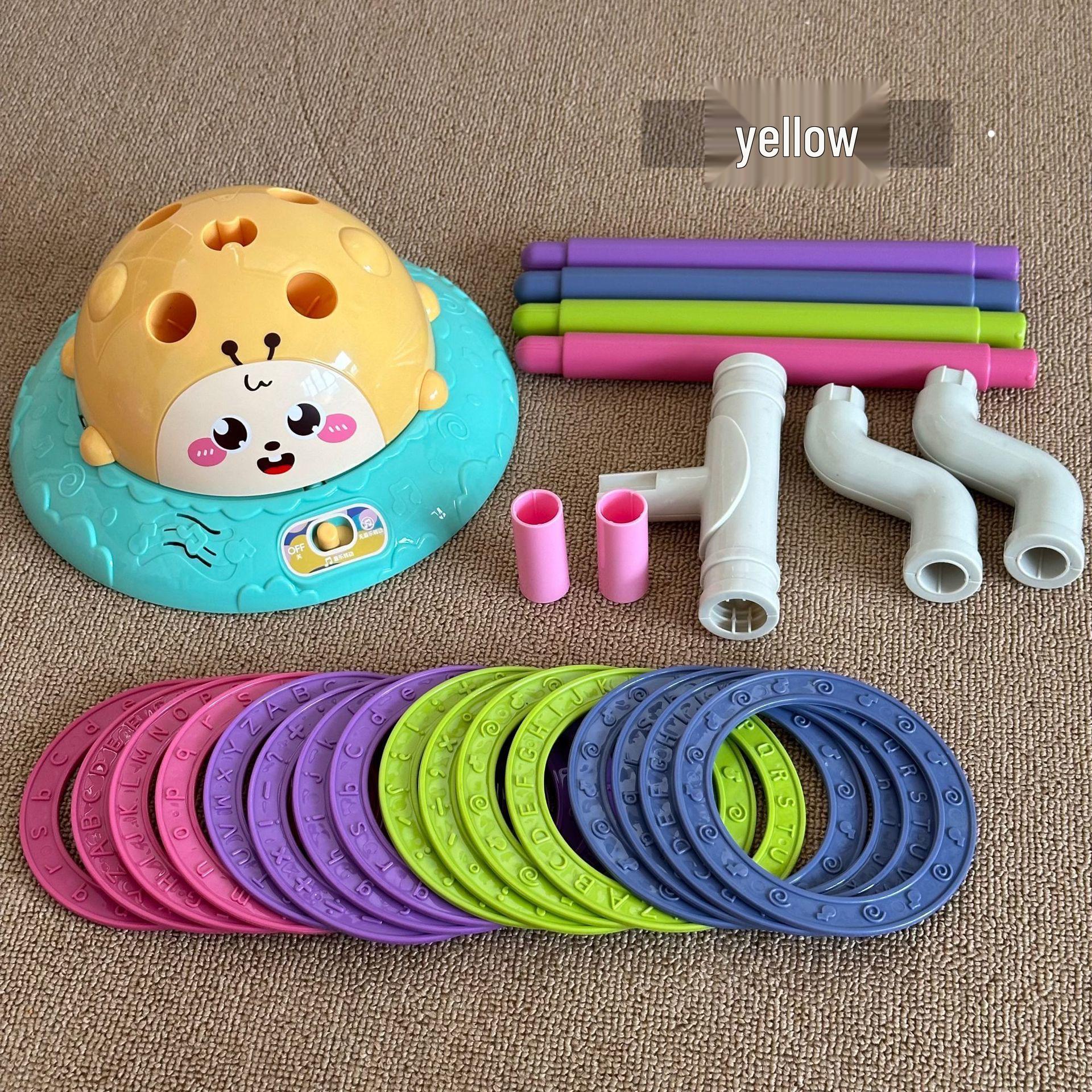 

Набор сенсорных тренировочных упражнений для детей «Божья коровка»: Скакалка, Кольцеброс, Игра для родителей и детей для веселья в детском саду в помещении и на улице