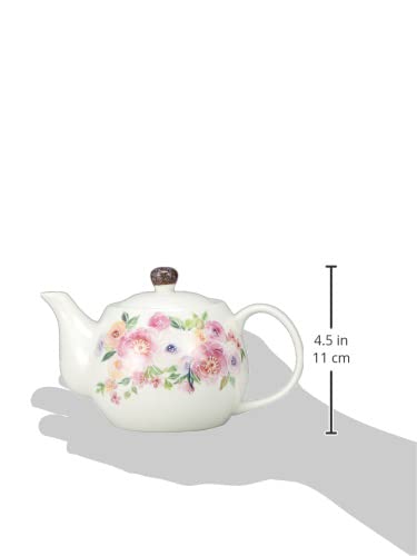 Ceramic Ai Hanane Teapot (5-piece Set) - 3936, 23 X 23 X 10cm