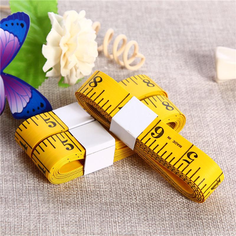 Yellow 3m Soft PVC Sewing Tape Measure for Clothes