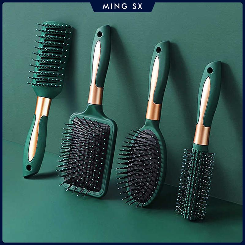 Hair Massage Air Cushion Comb Brush Scalp Hairbrush Detangle Anti Static Salon Hairdressing Styling Tool For Straight Curl Hair