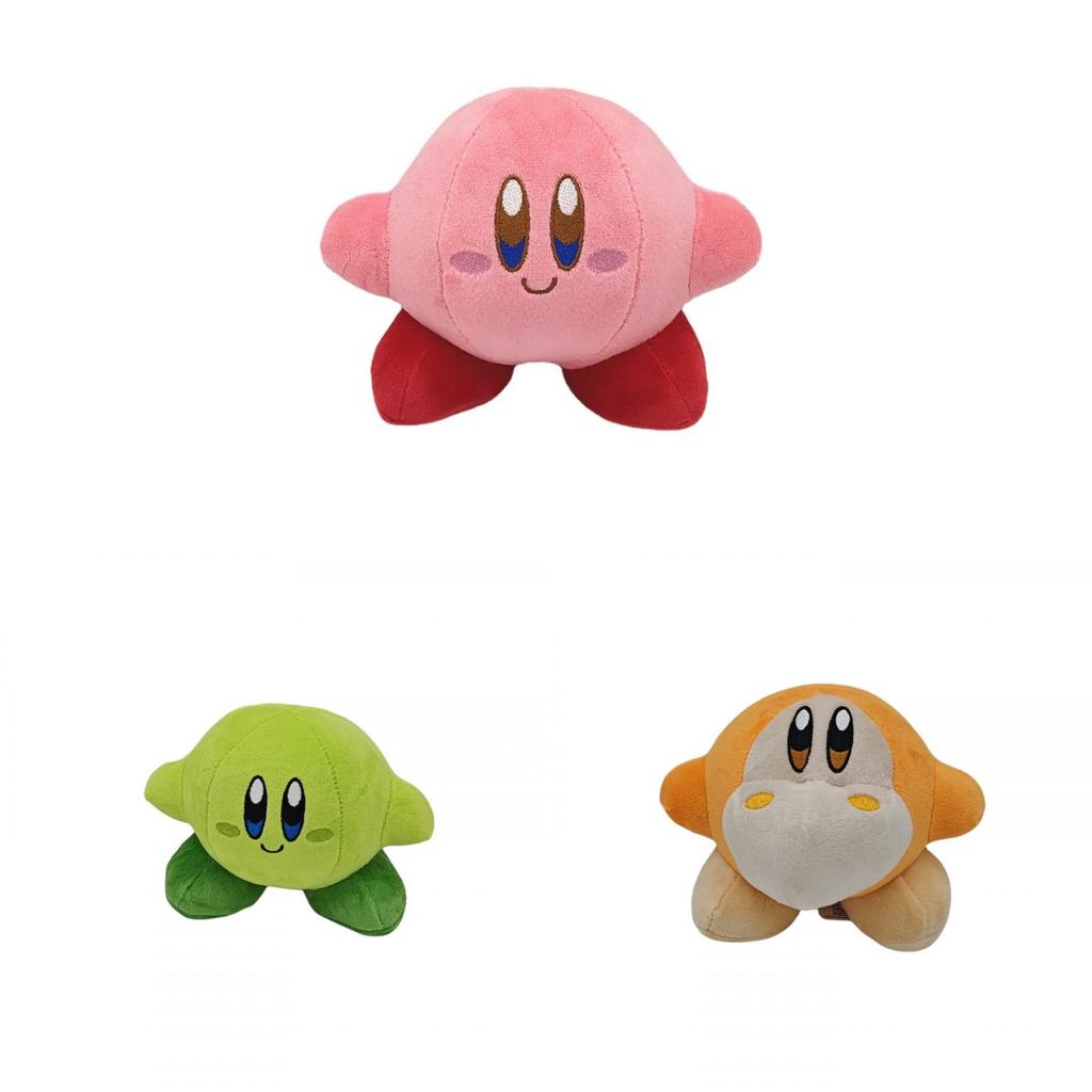 Adorable Star Kirby Plush Toy Soft Doll Cute Cartoon Figure Birthday Gift For Kids