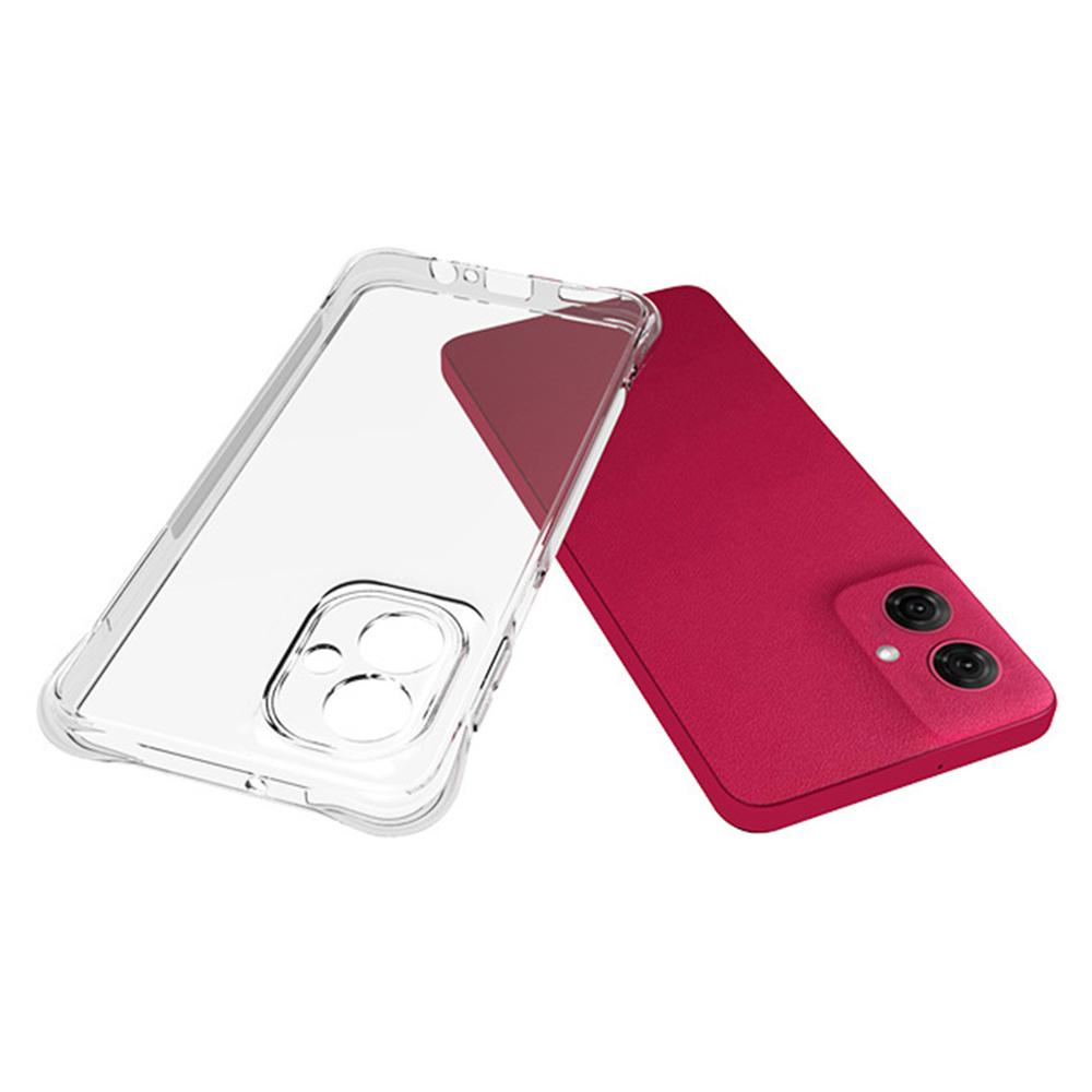 

For Motorola Moto G55 5G TPU Phone Case Non-Slip Transparent Mobile Phone Cover A
