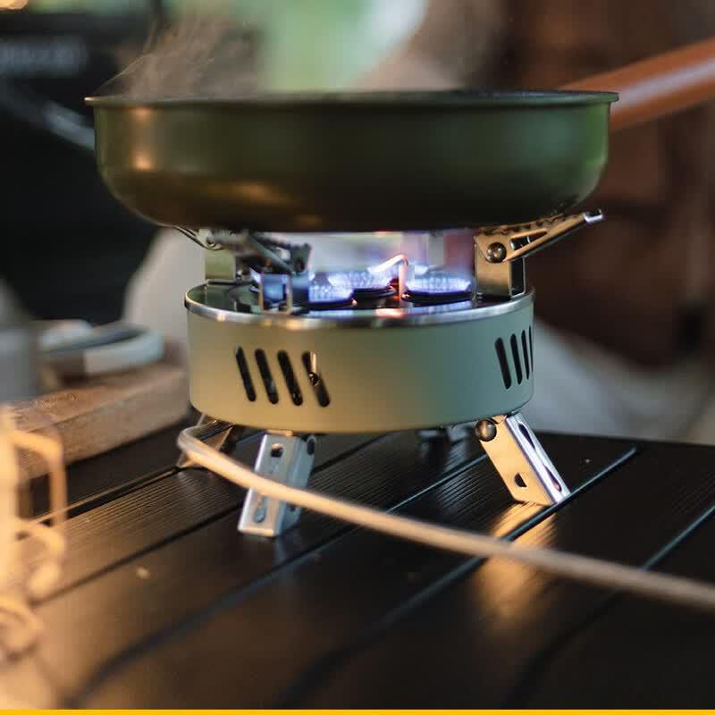 Gongziyu Portable Five-Core Outdoor High-Power Gas Stove