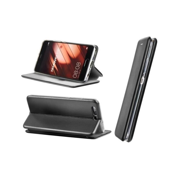 Etui Folio - Forcell - Samsung Galaxy A21s - Noir - Coque souple - Fermeture aimantée