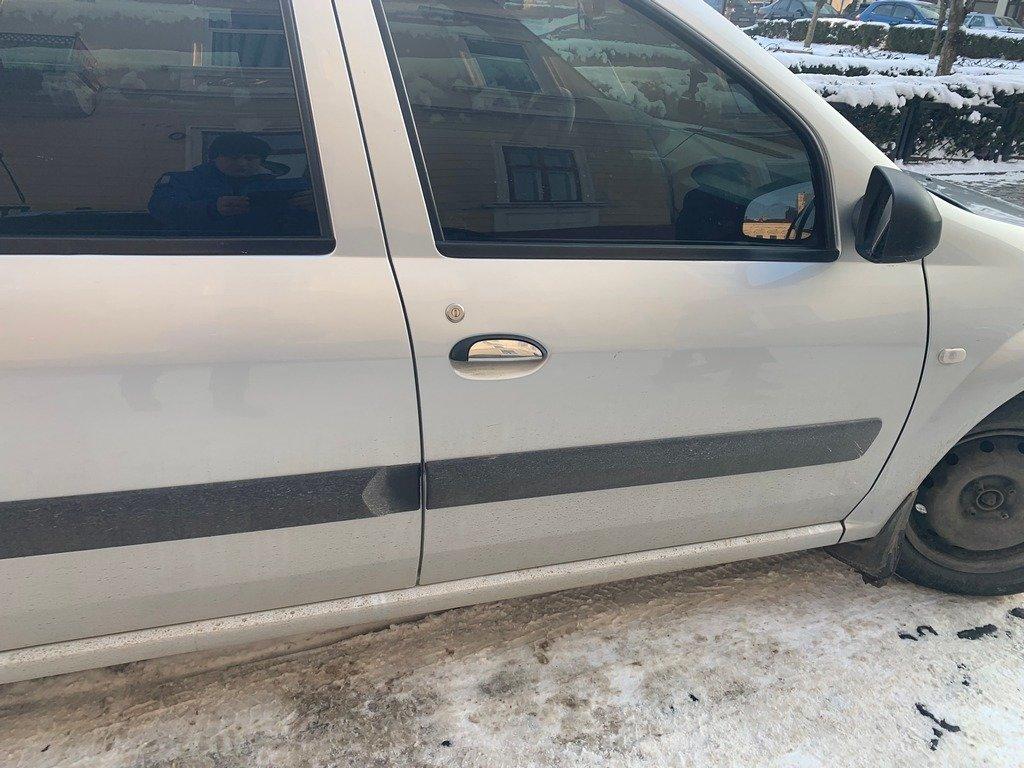 Handle Pads (4 Pcs, Stainless Steel) Carmos - Turkish Steel for Renault Scenic 1998-2003