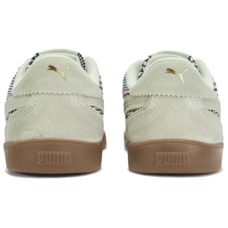 PUMA Club 5V5 Lux Plaid Desert Dust Puma Gold Unisex 40540301