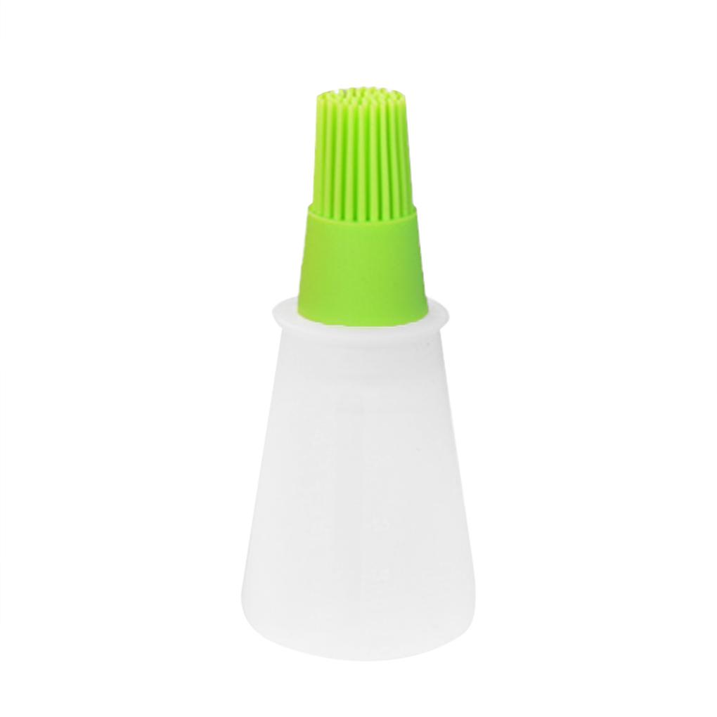 

60ml Silicone Oil Bottle With Brush Baking BBQ Basting Brush Pastry Oil Brush
