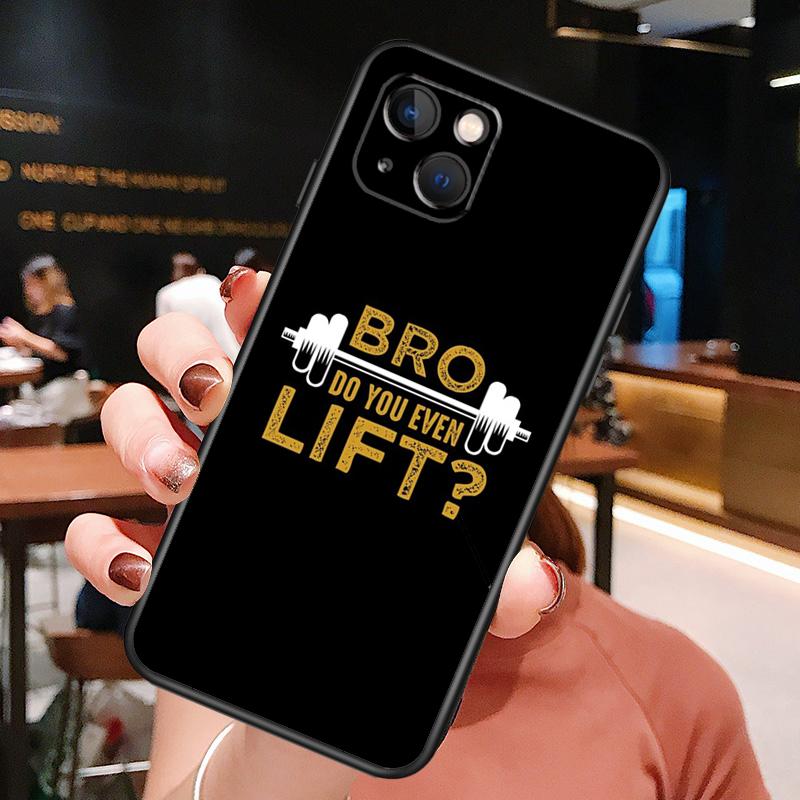 Motivational Gym Fitness Phone Case For iPhone 16 Pro Max 15 13 12 11 14 Pro Max Plus 12 13 Mini XR 16e Funda Cover