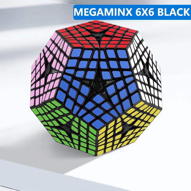 Sengso Speed Cube Megaminx 2x2 3x3 4x4 5x5 6x6 7x7 12stranná kostka Dodecahedron Pro děti Soutěžní kostka Puzzle bez samolepek