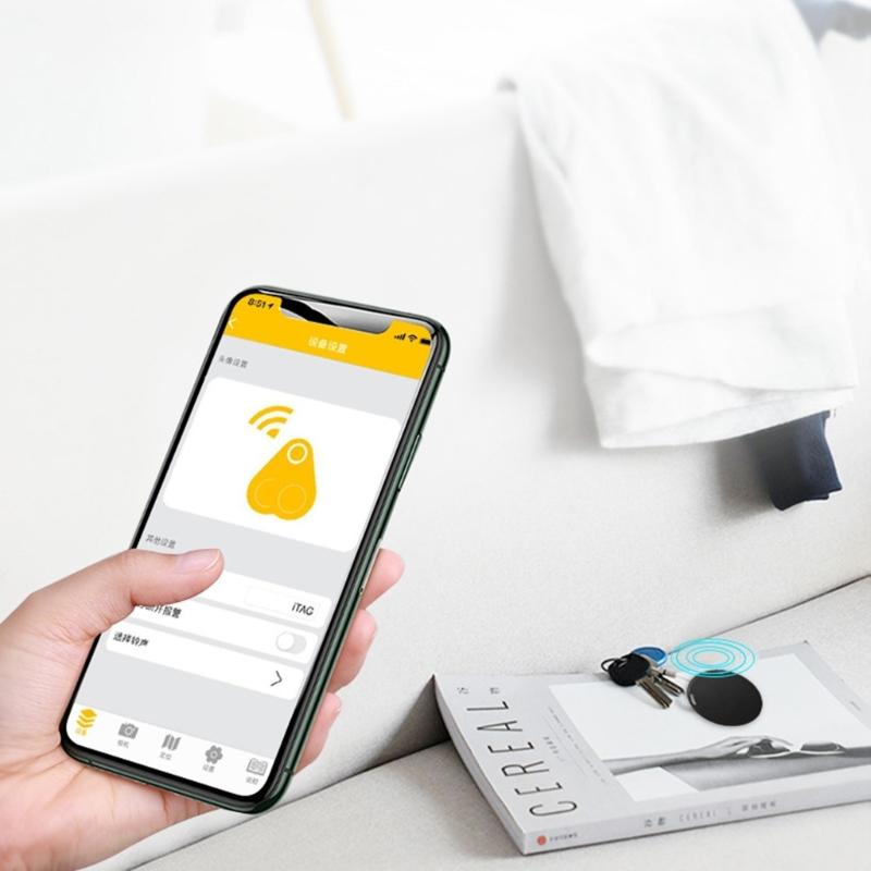 Trackers for Dog Kids Key Finder Pet Locator Portable Tracking Devices with Keyring AntiLost for Luggage