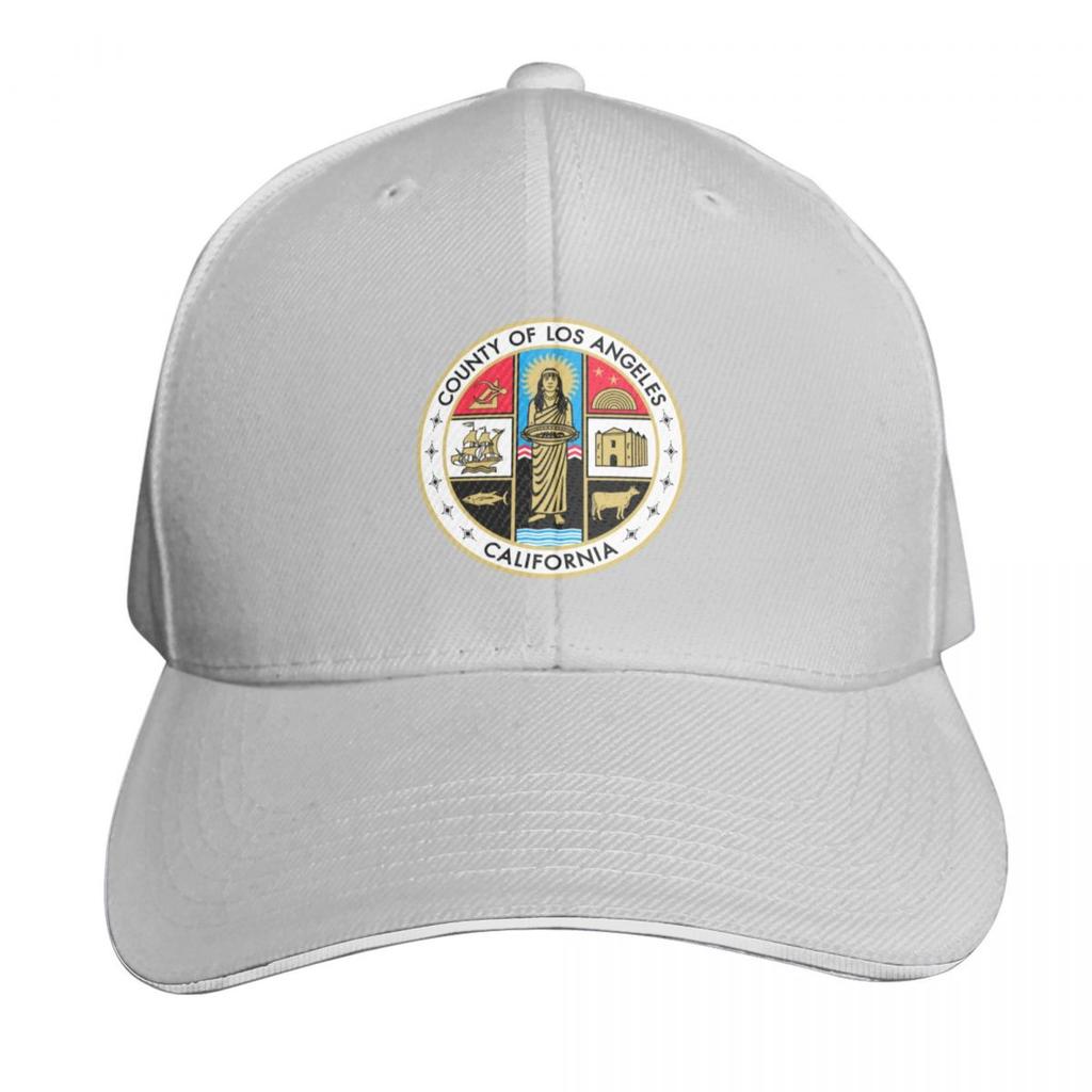 Seal Of Los Angeles County California Baseball Cap Lightweight Packable Gift For Him Her Casual Daily Wear