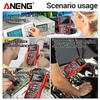 ANENG AOS04 2 in 1 Digital Oscilloscope Multimeter 10Mhz 50MS/s Portable Laboratory Oscilloscope Electrical Repair Oscilloscope with Digital Display