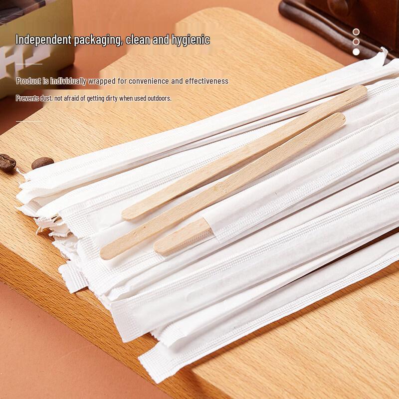 FATTBAO Wooden Coffee Stirrers