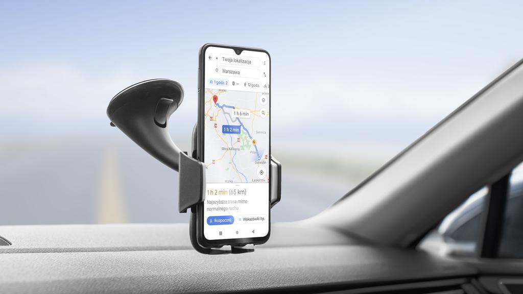 Kruger&Matz adjustable solid car phone holder