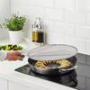 Stainless Steel Anti Oil Splash Cover 29cm/33cm Fine Mesh Splatter Screen Guard Protector Oil Residues Filter Kitchen Gadgets