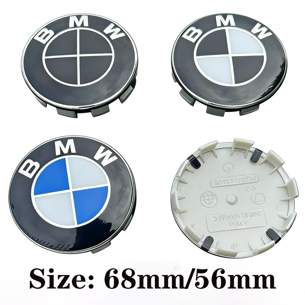 4Pcs 56mm 68MM For BMW X1 X3 X5 X6 X7 F20 F22 F23 F85 F86 E90 E91 F32 F33 F34 F36 F10 F11 F18 F06 F12 F13 F01 Car Wheel Center c