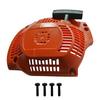Pull Assembly Recoil Starter Drawstring Mechanism Low-noise Startup Robust Plastic Construction Plastic For 445 Chainsaw
