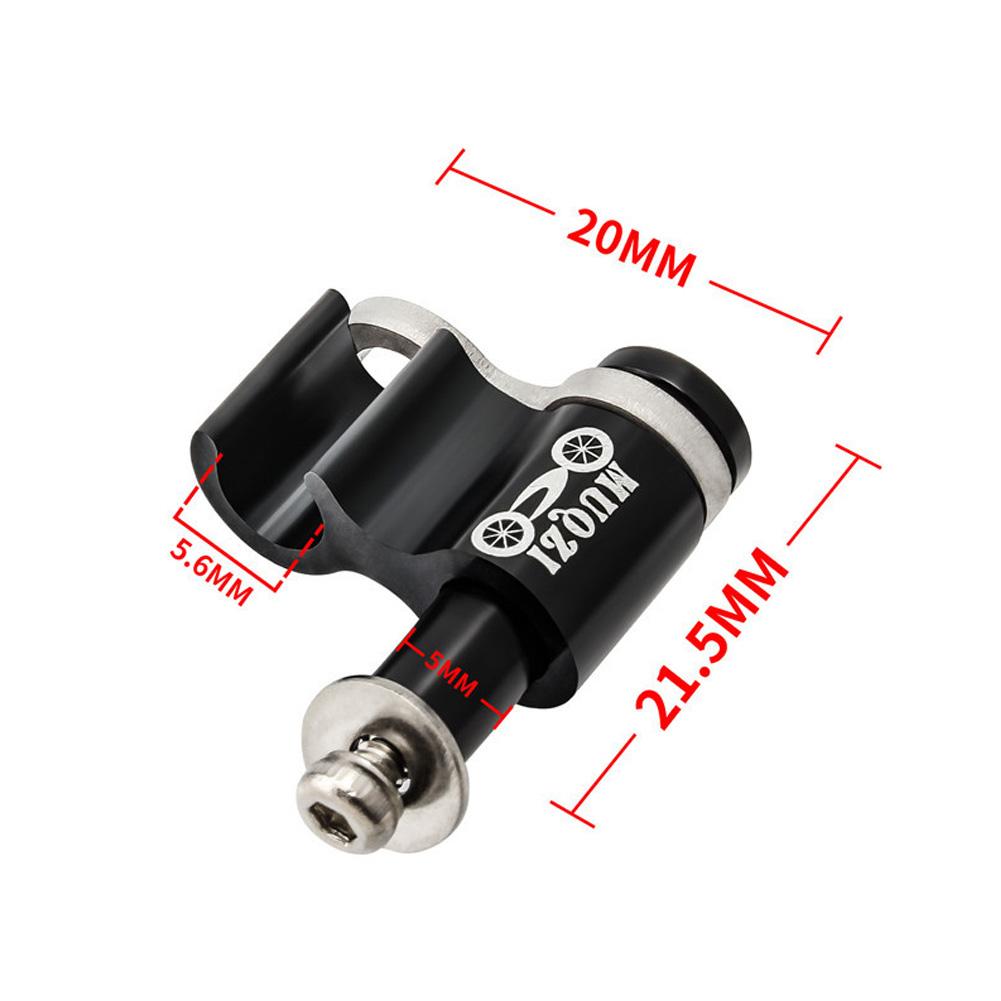 1PC Bike Aluminum Alloy Oil Pipe Cable Conversion Fixed Base Waterproof Dustproof Wire Core Guide Seat Bicycle Cable Routing Accessories
