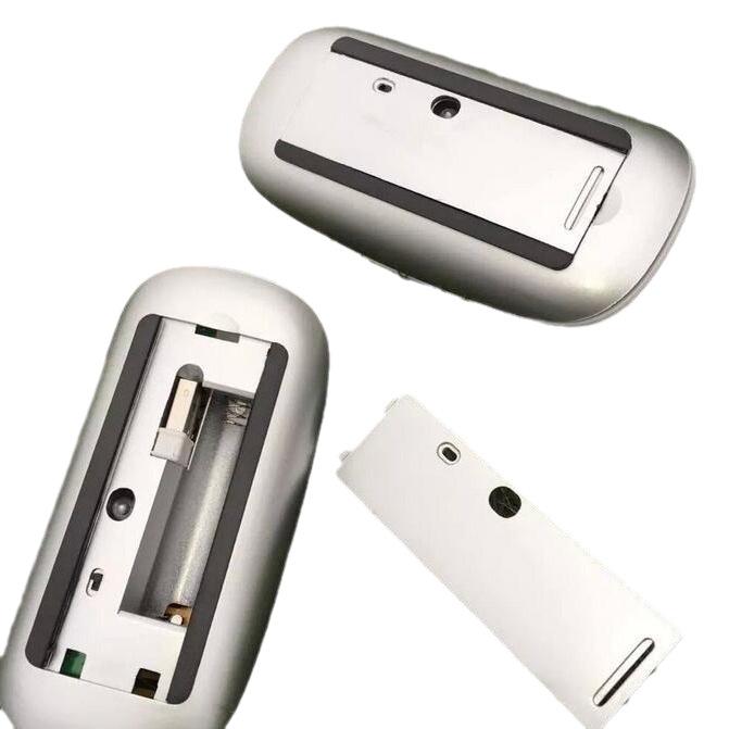 Wireless Bluetooth Mouse - Touchpad for Apple Laptops, Tablets, No Scroll Wheel, 2.4G Connectivity