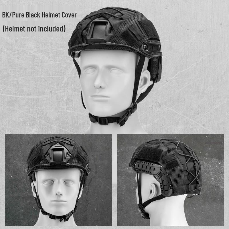 Zlangsports FAST Elastic Camouflage Helmet Cover - Tactical Helmet Modification Accessory