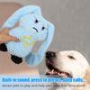 Dog Teething Toys Bunny Squeaky Pet Plush Chew Toy Portable Stuffed Animal Dog Plush Chewing Toy For Medium Small Puppy