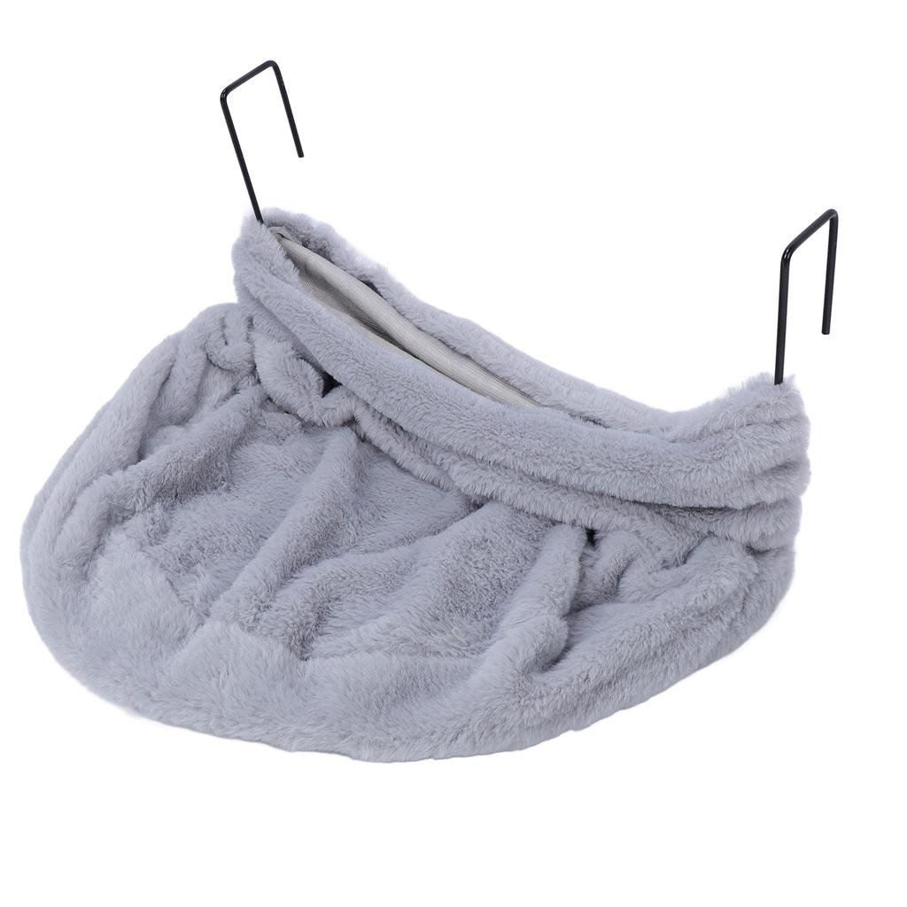 Cat Hammock S Style Plush Space Saving Soft Warm Enhanced Comfort Cat Hammock Bed for Home Indoor