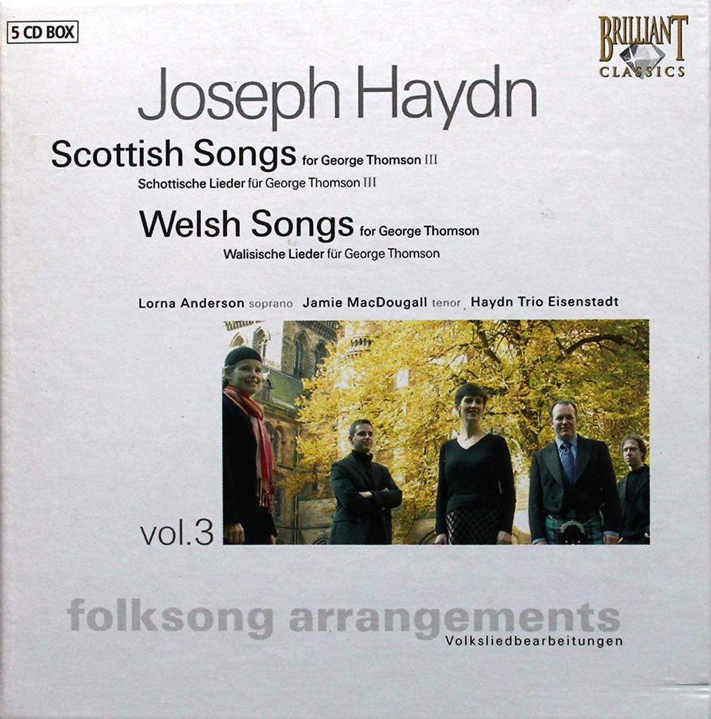 CD ANDERSON, MACDOUGALL, HAYDN TRIO, H - Haydn: Scottish Songbook Volume 3 ( 93059 Europe Classical Used