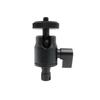 Aluminum Alloy Ball Head Mount PTZ Adapter for Tripods and Handheld Stabilizers with Standard 1/4 Screw and Hole