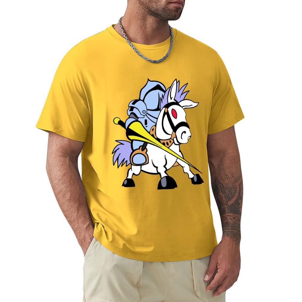 Ojo White Knights T-Shirt Graphic Tee Shirt Graphics Mens Graphic T-Shirts Big And Tall