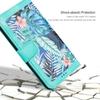 For Oppo A5 4G Case PU Leather Floral Phone Cover with Card Slots