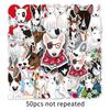 50 Bull Terrier Stickers - Cute, Waterproof Cartoon Dogs for Bottles & Journals