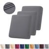 1/2/3pc Solid Color Spandex Sofa Cushion Cover for Living Room Anti-dirty Chair Seat Cushion Slipcover for Couch Cushion Elastic