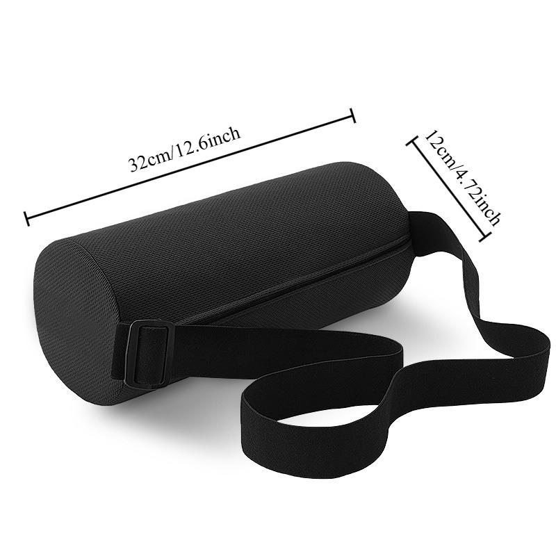 

Memory Cotton Waist Cushion Lumbar Support Pad To Relieve Fatigue From Prolonged Sitting Removable Washable Office Chair Cushion