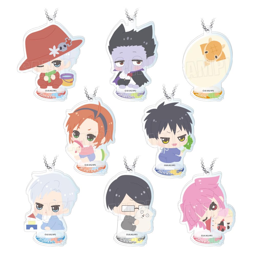 Vampire Dies in No Time 2 Trading Acrylic Stand Keychain Box of 8 Babutans!